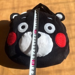 くまもん　かばん　可愛い　黒色の画像