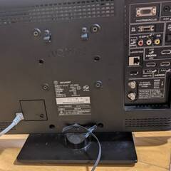テレビ AQUOS LC-19K7-B ［19インチ ブラック系]　無料で差し上げます。の画像