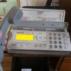 パナソニックFAX電話　親機KX-PW506-S　中古品①の画像