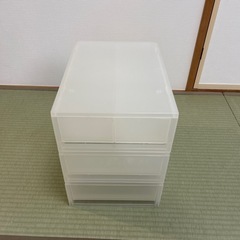 無印良品 ポリプロピレン収納ケース 3点セット の画像
