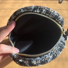 丸型　ポーチ　おしゃれ　可愛い　の画像