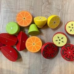 木製　おままごと　野菜の画像