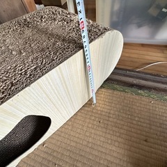 8月31日日曜日に取りに来てくれる方限定で格安です　猫爪研ぎの画像