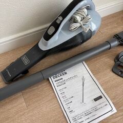 BLACK+DECKER リチウムスティッククリーナーの画像