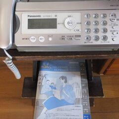 パナソニックFAX電話　親機KX-PW506-S　中古品②の画像