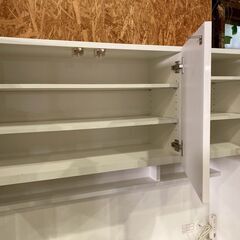 【愛品館 市原店】ニトリ｜ソレル120KB｜3枚扉キッチンボードの画像