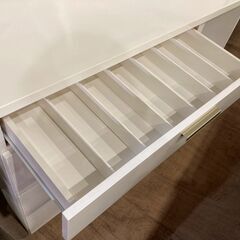 【愛品館 市原店】ニトリ｜ソレル120KB｜3枚扉キッチンボードの画像