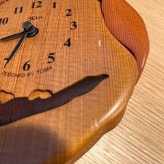 フクロウ　掛け時計　置き時計の画像