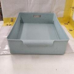 0824-498 【無料】 収納ボックス　水色の画像
