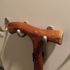 木製杖の画像