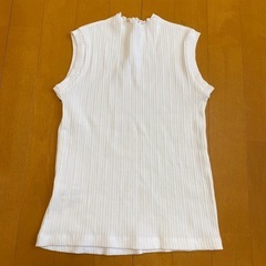 無料！！リブ編みタンクトップ　GUの画像