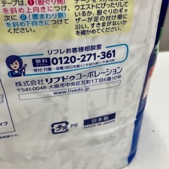 H2508-695 （株）リブドゥコーポレーション リフレ 男女共用大人用おむつ 巾26cm×長さ56cm 42枚入 未開封品の画像