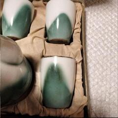 趣味之御陶器 千茶器 急須 湯呑みセットの画像