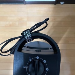 タワー扇風機　スタイリッシュ　ブラックの画像