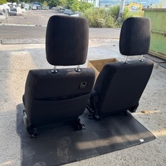 バモス 前席シート アームレスト付き 禁煙車の画像