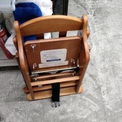 0824-530 澤田木工所 折りたたみ ベビーチェアの画像
