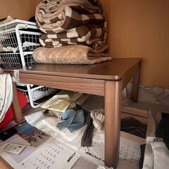こたつ（約75cm・高さ調整パーツ付き）お譲りしますの画像