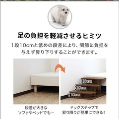ペット用階段　ドッグステップの画像