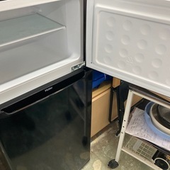 ハイアール　2ドア冷蔵庫　JR-N130B 中古　リサイクルショップ宮崎屋　住吉店25.8.24の画像