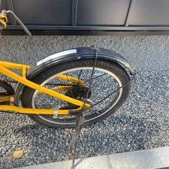 折りたたみ自転車の画像