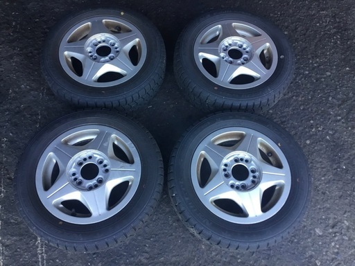 155/65R13 アルミホイール付スタッドレスタイヤ4本セット