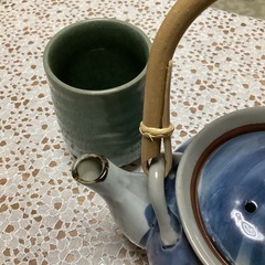 【急須と湯呑み】の画像