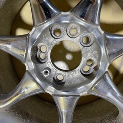 MHT ホイール マルチ穴 17インチ7.5j 2本の画像