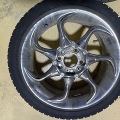 MHT ホイール マルチ穴 17インチ7.5j 2本の画像