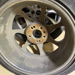 MHT ホイール マルチ穴 17インチ7.5j 2本の画像