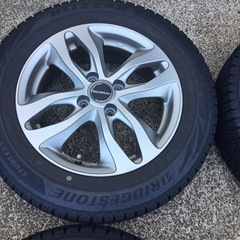 175/65R15 アルミホイール付スタッドレスタイヤ4本セットの画像