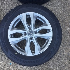 175/65R15 アルミホイール付スタッドレスタイヤ4本セットの画像