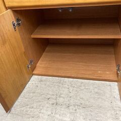 J5574【リユースのサカイ柏店】　レンジ台　サンウッディ　クリーニング済みの画像