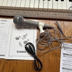 CASIO LK-223 キーボード 付属品ありの画像