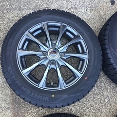 185/60R15 アルミホイール付スタッドレスタイヤ4本セットの画像