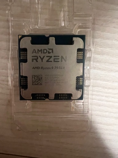 【動作未確認】AMD Ryzen 9 7950X
