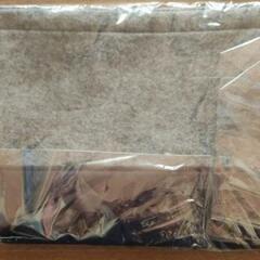 LOGOS トートバッグ グレー フェルト35x21x10新品オンワードの画像