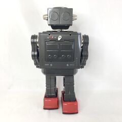 堀川玩具 復刻版 SUPER SPACE GIANT スーパースペースジャイアント 電池式 ブリキのおもちゃ カラー：ブラックの画像