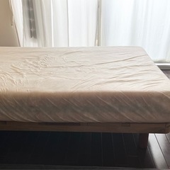 無印良品　脚付マットレス　ポケットコイル シングル(カバーなし)の画像