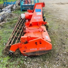 クーン HRB302D 動作確認済み 3m バーチカルハロー パワーハロー ジョイント付 動作確認済み KUHN 北海道　十勝　大樹町　広尾町　帯広の画像