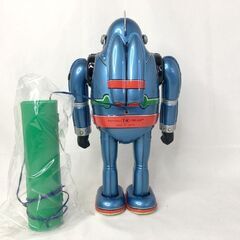 鉄人28号 NO.5 ブリキ玩具 大阪ブリキ 電動歩行 リモコン 箱付き鉄人28号 リモコン2足歩行 復刻版 光プロの画像