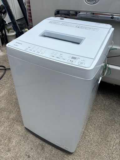 高年式‼️ 日立 ビートウォッシュ BW-G70J 分解クリーニング済み　2024年製