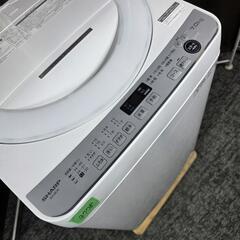 9778‼️関西エリア配送設置可🙌‼️2021年製✨穴なし洗濯槽でカビブロック✨SHARP 7kg 洗濯機の画像