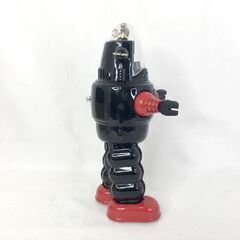 2000年発売 大阪ブリキ玩具資料室製 ROBBY THE ROBOT ロビーザロボット ゼンマイ仕掛け ブリキのおもちゃ 復刻版 外箱付きの画像