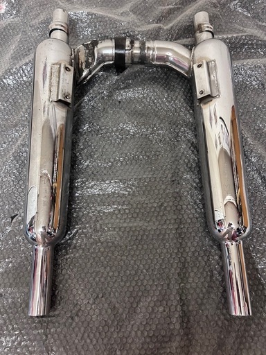 W650 サイレンサーマフラー K395 カワサキ 純正EJ650A コケキズ無