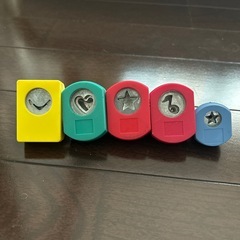 スタンプ型型抜き5点セットの画像