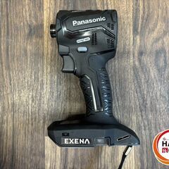 【未使用品】パナソニック Panasonic 14.4V/18V 充電インパクトドライバー 本体のみ EZ1PD1X-B（黒）EXENA Pシリーズ ＋BRAINの画像