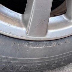 10アルファード純正ホイールの画像