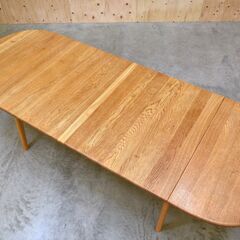 ≪yt2011ジ≫ CARL HANSEN & SON/カールハンセンアンドサン ダイニングテーブル CH006 オーク？ バタフライテーブル デザイナーズ家具 中古家具/宮城県仙台市 70822-05の画像