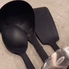 ■黒カトラリー＆調理器具の画像
