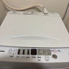 洗濯機  Hisense 5.5kgの画像